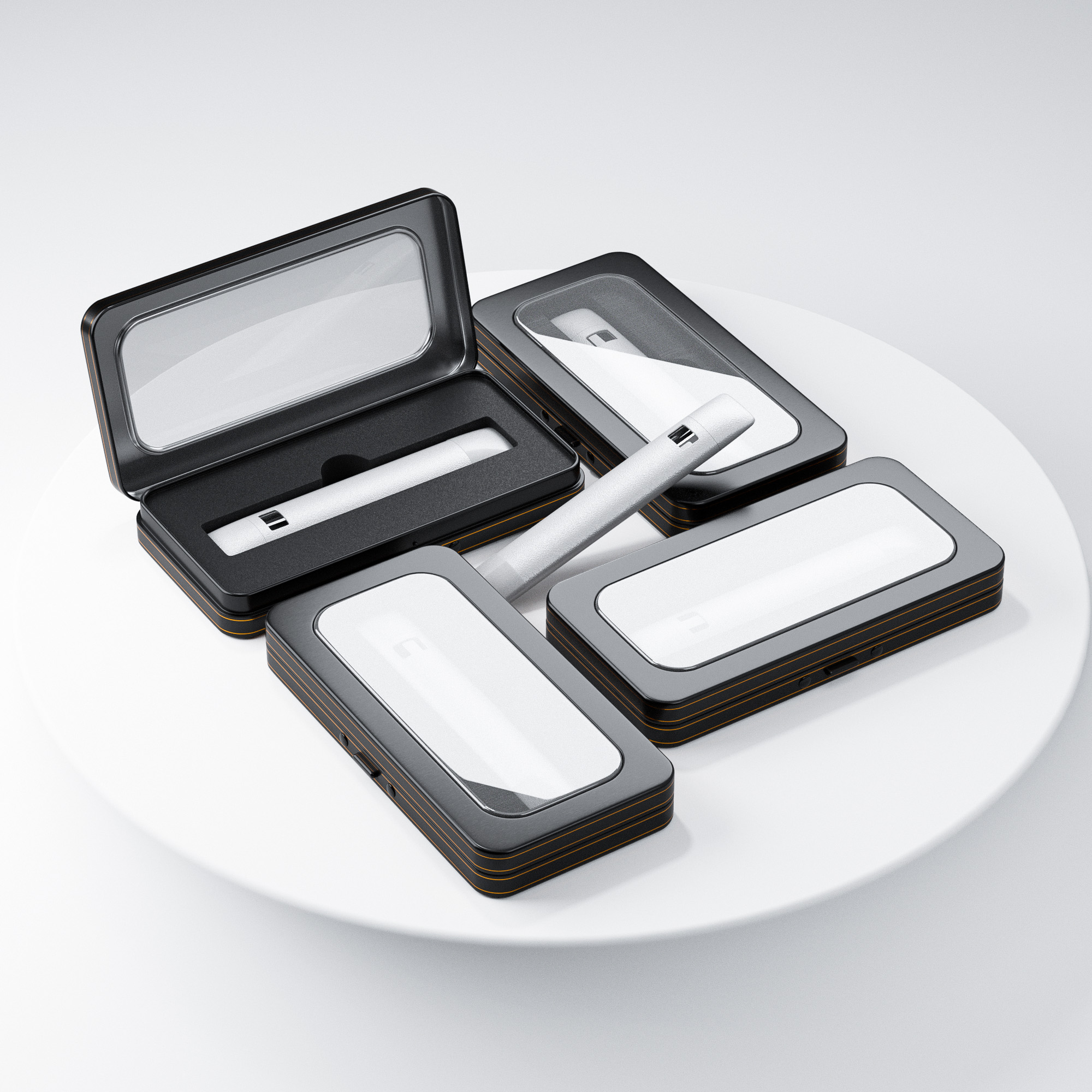 child-resistant vape packaging tin box